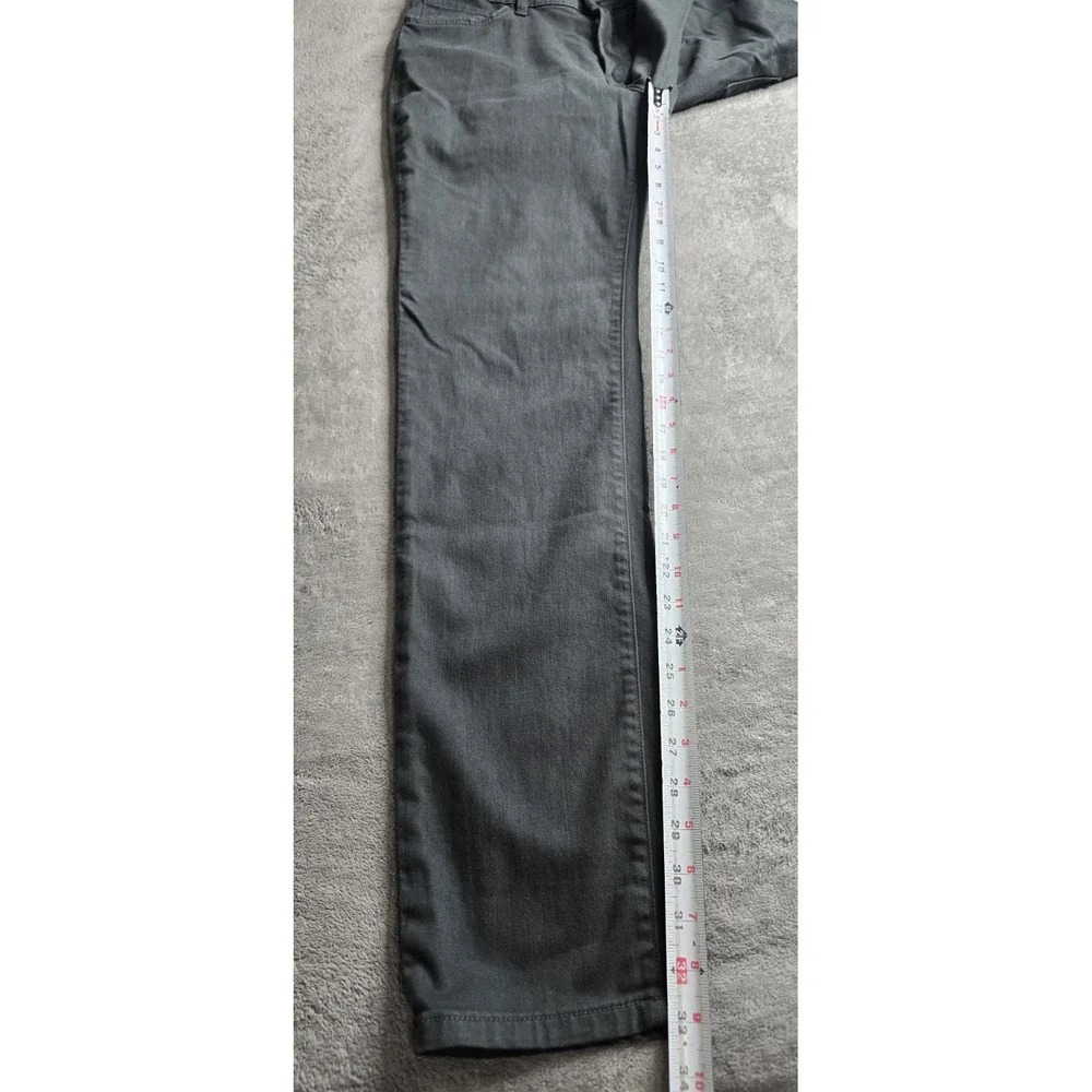 Monfrere Brando Jeans Mens 34x33 Black Stretch Twill Japanese Denim MADE IN USA